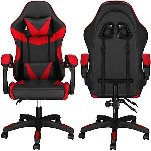 Fotoliu gaming Springos HF0020 Black/Red
