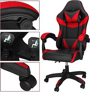 Fotoliu gaming Springos HF0020 Black/Red
