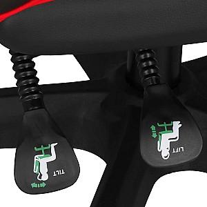Fotoliu gaming Springos HF0020 Black/Red