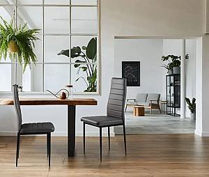 Scaun Modern Home DC855-4 Grey/Black
