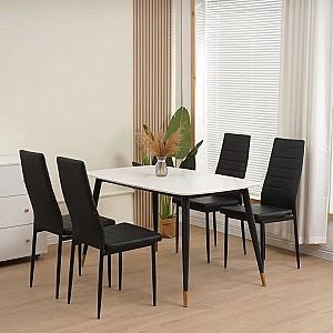 Scaun Modern Home DC855-4 Grey/Black