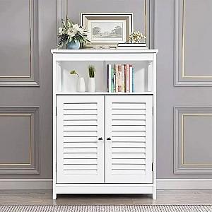 Dulap de baie Costway HW65847WH