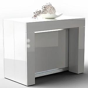 Masa ArtFlame Cubisto Glossy White (Alb lucios) 3.2m