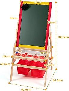 Tabla de scris pentru copii Costway TY327110