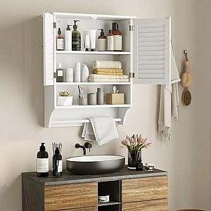 Dulap de baie Costway BA7874WH