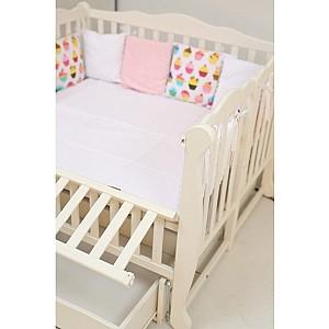 Patut copii Goydalka DUO (1B330-1) Alb