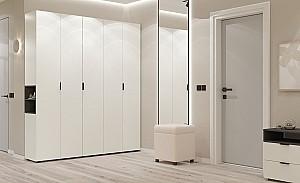 Dulap Nex Home A015R Alb/Antracit (Gri)