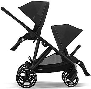 Carucior pentru gemeni Cybex Gazelle S BLK BP Moon Black