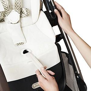 Carucior pentru gemeni Cybex Gazelle S BLK BP Moon Black