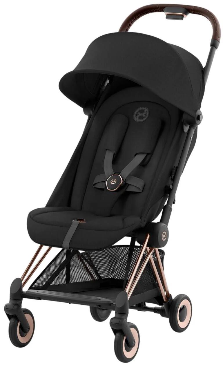 Carucior de plimbare Cybex Coya Rosegold Sepia Black
