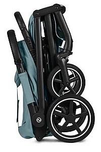 Carucior de plimbare Cybex Beezy Matt Black Stormy Blue