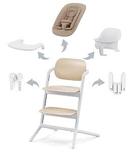 Scaun de masa multifunctional Cybex 4in1 Lemo Sand White