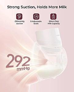 Pompa electrica de san Momcozy S12 Pro Quick Pink
