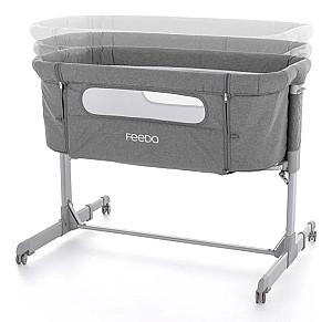 Patut copii FEEDO 2in1 Grey