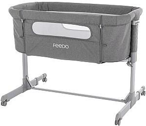 Patut copii FEEDO 2in1 Grey
