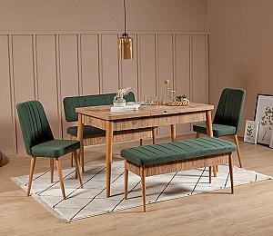 Bancheta Trendy Vina Pinul Atlantic (Maro)/Verde