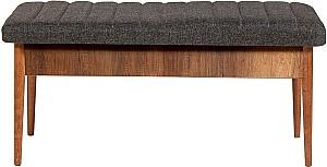 Bancheta Trendy Vina Antracit (Gri)/Nuc (Maro)