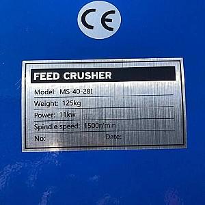 Tocator de furaje Tehno Ms 40-28I (cu motor)