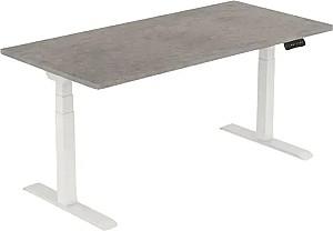 Masa de birou Nowy Styl ET223WH 1600x800 Beton / Alb