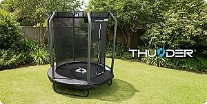 Trambulina Thunder INSIDE ELITE 4.5FT Black