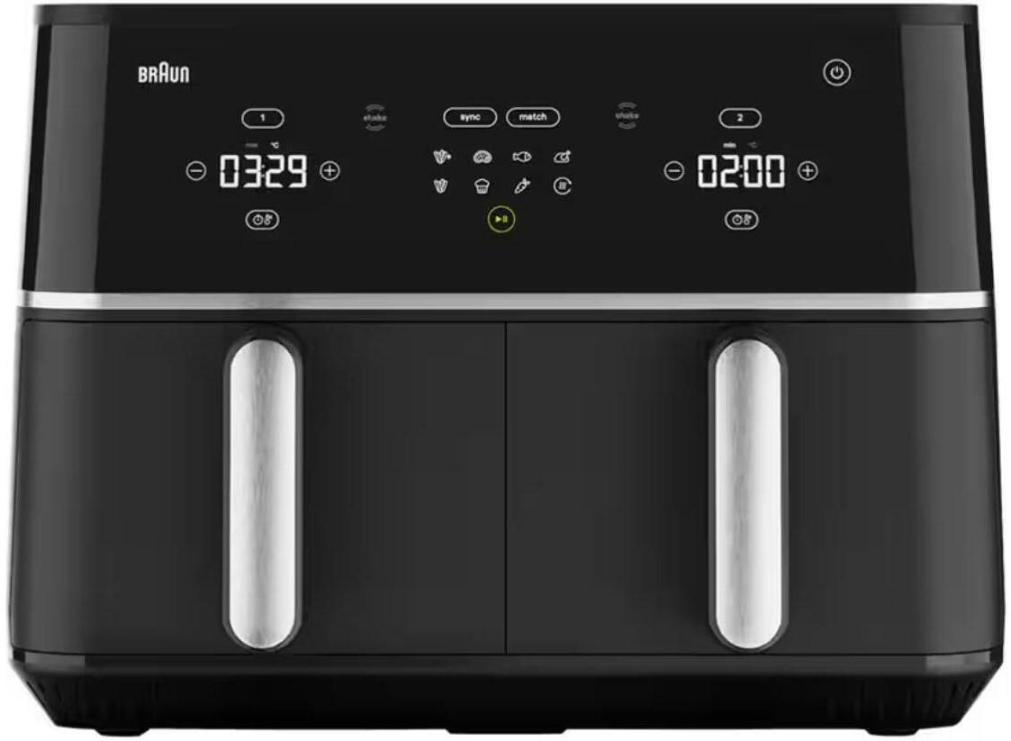 Friteuza cu aer cald BRAUN TD5030IBK TwinCook