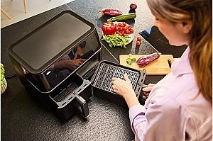 Friteuza cu aer cald BRAUN TD5030IBK TwinCook