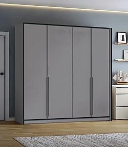Dulap Modern Alex 200cm Slate Gri