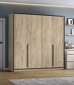 Dulap Modern Alex 200cm Craft Stejar Gri