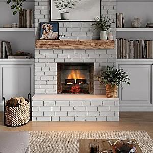 Semineu electric Tagu PowerFlame 2 Black