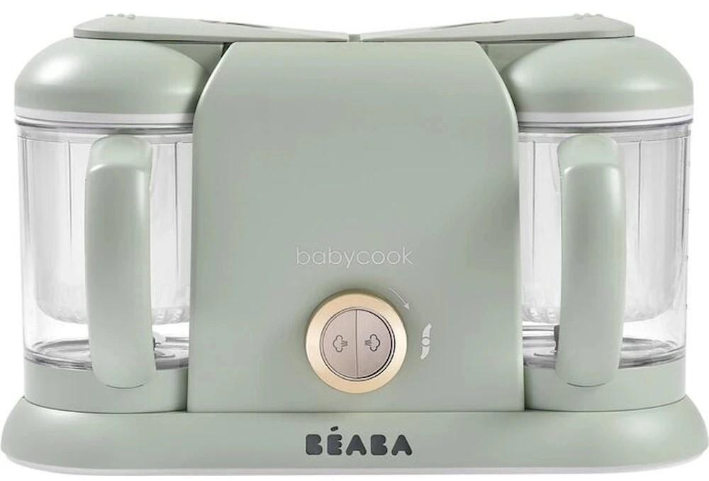 Robot de bucatarie Beaba Babycook Duo Misty Green (B916202)
