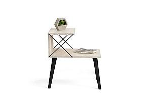 Noptiera Trendy Cross Travertin (Bej)