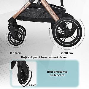 Carucior 3 in 1 Coccolle Melora Diamond Black