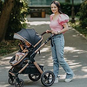 Carucior 3 in 1 Coccolle Melora Moonlit Grey