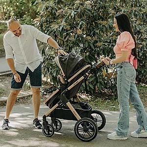 Carucior 3 in 1 Coccolle Melora Moonlit Grey