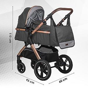 Carucior 3 in 1 Coccolle Melora Diamond Black