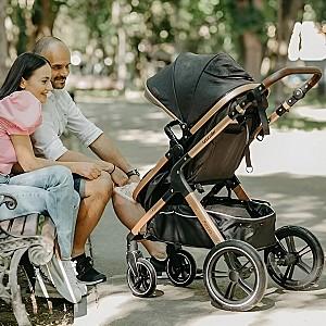 Carucior 3 in 1 Coccolle Melora Moonlit Grey