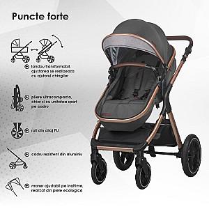 Carucior 3 in 1 Coccolle Melora Diamond Black
