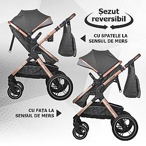 Carucior 3 in 1 Coccolle Melora Diamond Black