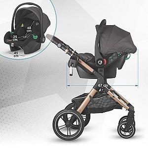 Carucior 3 in 1 Coccolle Melora Diamond Black