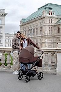Carucior 2 in 1 Espiro Miloo 2.0 Premium Elegant Excellent Chocolate