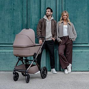 Carucior 2 in 1 Espiro Clodi 2026 Fashionable Brown