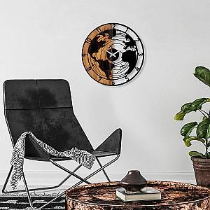 Ceas de perete Trendy Harta lumii