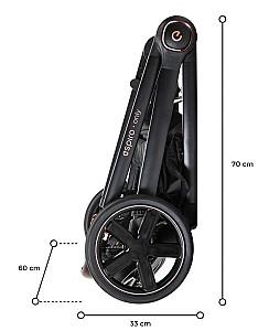 Carucior 2 in 1 Espiro Only 510 Stylish Black