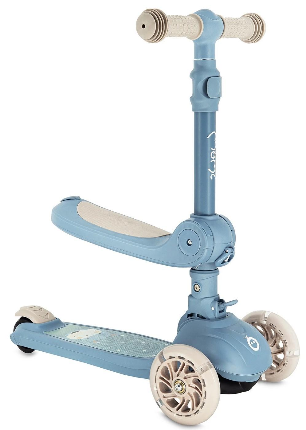 Trotineta MoMi Debe 2in1 Light Blue (HULA00020)