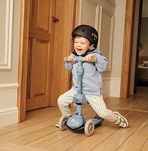 Trotineta MoMi Debe 2in1 Light Blue (HULA00020)