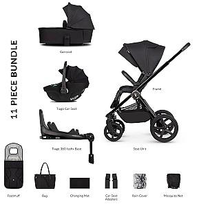 Carucior 2 in 1 Venicci Upline 2 All Black