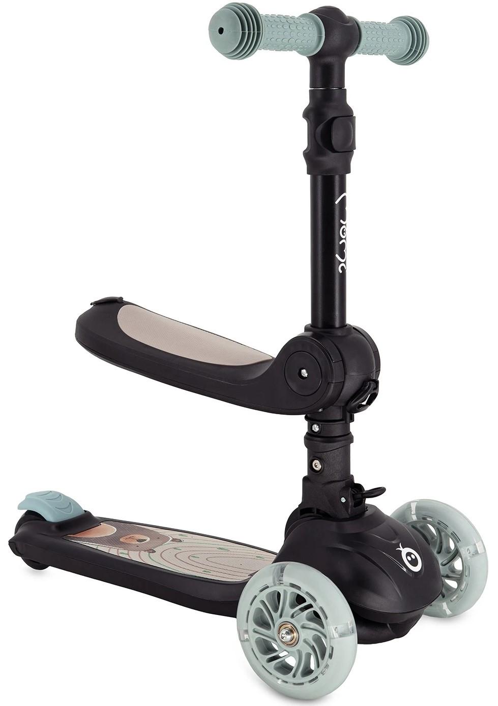 Trotineta MoMi Debe 2in1 Black (HULA00019)