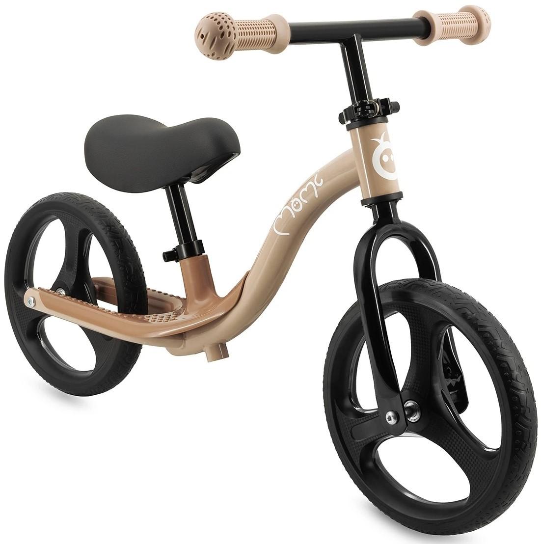 Bicicleta fara pedale MoMi Isoka Beige (ROBI00076)