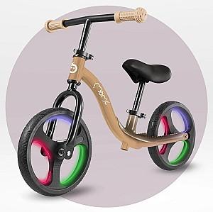 Bicicleta fara pedale MoMi Isoka Beige (ROBI00076)