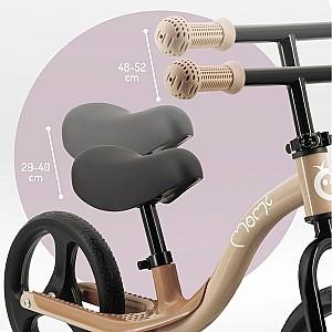 Bicicleta fara pedale MoMi Isoka Beige (ROBI00076)